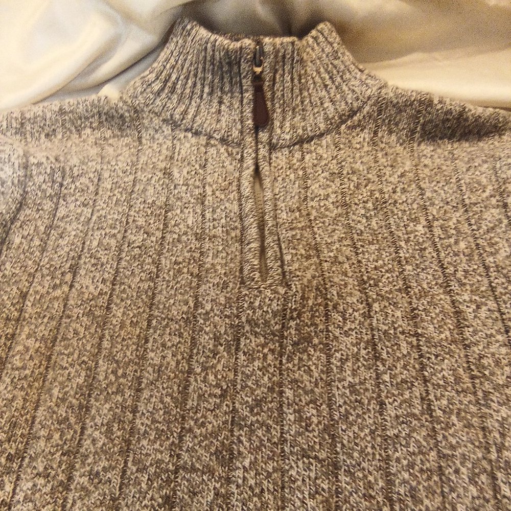 Oscar De La Renta 1/4 Zip Sweater
